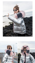 Load image into Gallery viewer, New Arrival Parkas Fashion Coats Women Winter Sweater Fur Collar Hood Warm Cotton Coat Women Clothes - Lifestyles Intra Asia
