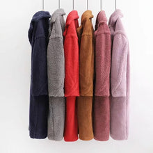 Load image into Gallery viewer, New Arrival Parkas Fashion Coats Women Winter Sweater Fur Collar Hood Warm Cotton Coat Women Clothes - Lifestyles Intra Asia