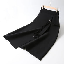 Load image into Gallery viewer, Women Knitted Midi Skirts Lace-Up Women High Waist Winter Skirts A-Line Saia Faldas Women Clothes - Lifestyles Intra Asia