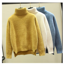 Load image into Gallery viewer, Women Knitted Turtleneck Knitwear Women Soft Thick Warm Pullover  Sweater Autumn Sweater Winter Clothes Casual Knitwear - Lifestyles Intra Asia