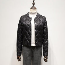 Load image into Gallery viewer, Fitaylor Ultra Light White Duck Down Jackets Autumn Winter Women Plus Size 3XL O Neck Coat Slim Short Warm Down Coats - Lifestyles Intra Asia