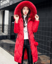 Load image into Gallery viewer, New Arrival Parkas Fashion Coats Women Winter Sweater Fur Collar Hood Warm Cotton Coat Women Clothes - Lifestyles Intra Asia