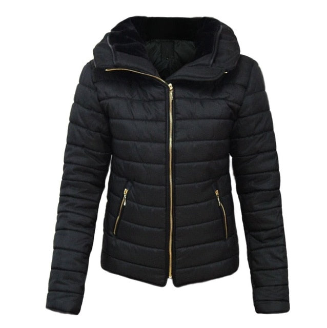 Women Winter Jacket Parka Warm Casual Thick Sweater Hood Cotton Coat Women Clothes - Lifestyles Intra Asia