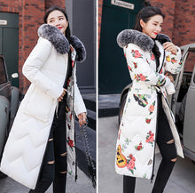 Load image into Gallery viewer, New Arrival Parkas Fashion Coats Women Winter Sweater Fur Collar Hood Warm Cotton Coat Women Clothes - Lifestyles Intra Asia