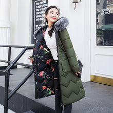 Load image into Gallery viewer, New Arrival Parkas Fashion Coats Women Winter Sweater Fur Collar Hood Warm Cotton Coat Women Clothes - Lifestyles Intra Asia