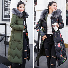 Load image into Gallery viewer, New Arrival Parkas Fashion Coats Women Winter Sweater Fur Collar Hood Warm Cotton Coat Women Clothes - Lifestyles Intra Asia