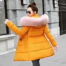 Load image into Gallery viewer, winter jackets women 2019 fashion slim fit long women parka warm down jackets coat women winter clothes hooded jacket women coat - Lifestyles Intra Asia