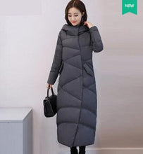 Load image into Gallery viewer, Winter Jacket Women 2018 New Fashion Hooded White Duck Down Jacket Thicken Warm Loose Parkas Women Long Down Coat - Lifestyles Intra Asia