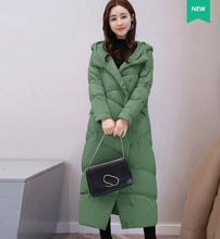 Load image into Gallery viewer, Winter Jacket Women 2018 New Fashion Hooded White Duck Down Jacket Thicken Warm Loose Parkas Women Long Down Coat - Lifestyles Intra Asia