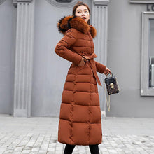 Load image into Gallery viewer, New Arrival Parkas Fashion Coats Women Winter Sweater Fur Collar Hood Warm Cotton Coat Women Clothes - Lifestyles Intra Asia