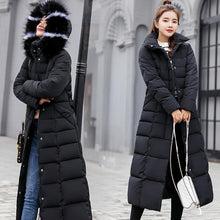 Load image into Gallery viewer, New Arrival Parkas Fashion Coats Women Winter Sweater Fur Collar Hood Warm Cotton Coat Women Clothes - Lifestyles Intra Asia