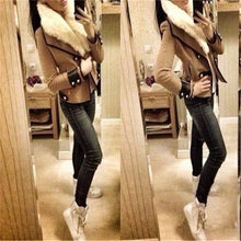 Load image into Gallery viewer, New Arrival Parkas Fashion Coats Women Winter Sweater Fur Collar Hood Warm Cotton Coat Women Clothes - Lifestyles Intra Asia