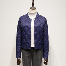 Load image into Gallery viewer, Fitaylor Ultra Light White Duck Down Jackets Autumn Winter Women Plus Size 3XL O Neck Coat Slim Short Warm Down Coats - Lifestyles Intra Asia