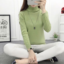 Load image into Gallery viewer, Women Turtleneck Sweaters Winter Pullover Warm Knitted Cashmere Long Sleeve Sweater Women Clothes - Lifestyles Intra Asia