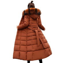 Load image into Gallery viewer, New Arrival Parkas Fashion Coats Women Winter Sweater Fur Collar Hood Warm Cotton Coat Women Clothes - Lifestyles Intra Asia