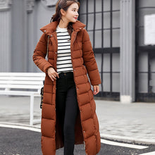 Load image into Gallery viewer, New Arrival Parkas Fashion Coats Women Winter Sweater Fur Collar Hood Warm Cotton Coat Women Clothes - Lifestyles Intra Asia