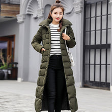 Load image into Gallery viewer, New Arrival Parkas Fashion Coats Women Winter Sweater Fur Collar Hood Warm Cotton Coat Women Clothes - Lifestyles Intra Asia
