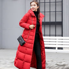Load image into Gallery viewer, New Arrival Parkas Fashion Coats Women Winter Sweater Fur Collar Hood Warm Cotton Coat Women Clothes - Lifestyles Intra Asia