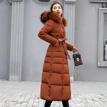 Load image into Gallery viewer, New Arrival Parkas Fashion Coats Women Winter Sweater Fur Collar Hood Warm Cotton Coat Women Clothes - Lifestyles Intra Asia