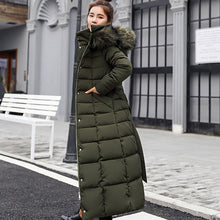 Load image into Gallery viewer, New Arrival Parkas Fashion Coats Women Winter Sweater Fur Collar Hood Warm Cotton Coat Women Clothes - Lifestyles Intra Asia