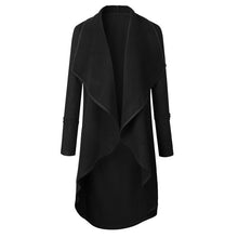 Load image into Gallery viewer, Women Coats High Quality Open Stitch Patchwork Jackets Winter Women Fashion Clothes Long Black Winter Coat Women Fashion Outwear - Lifestyles Intra Asia