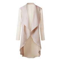 Load image into Gallery viewer, Women Coats High Quality Open Stitch Patchwork Jackets Winter Women Fashion Clothes Long Black Winter Coat Women Fashion Outwear - Lifestyles Intra Asia