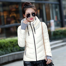 Load image into Gallery viewer, New Arrival Parkas Fashion Coats Women Winter Sweater Fur Collar Hood Warm Cotton Coat Women Clothes - Lifestyles Intra Asia