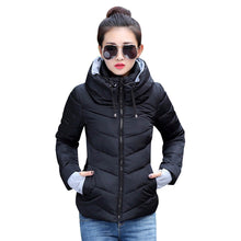 Load image into Gallery viewer, New Arrival Fashion Coats Women Winter Sweater Collared Coat Hooded Warm Cotton Coat Women Clothes1 - Lifestyles Intra Asia