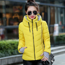 Load image into Gallery viewer, New Arrival Fashion Coats Women Winter Sweater Collared Coat Hooded Warm Cotton Coat Women Clothes1 - Lifestyles Intra Asia