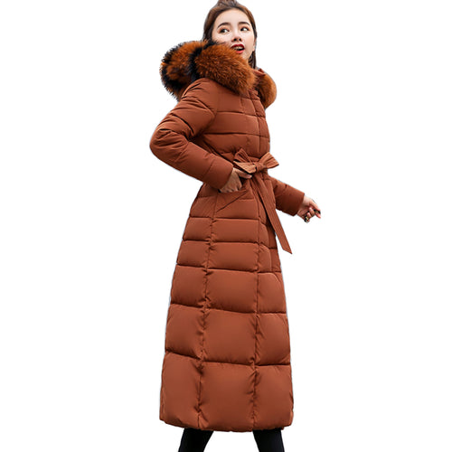 New Arrival Fashion Winter  Cotton Coat Women Thick Long Slim Padded Overcoat Warm Ladies Autumn Winter Fashion Clothes Sweaters Jackets Women Winter Clothes - Lifestyles Intra Asia