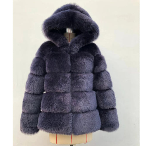 New Arrival Parkas Fashion Coats Women Winter Sweater Fur Collar Hood Warm Cotton Coat Women Clothes - Lifestyles Intra Asia