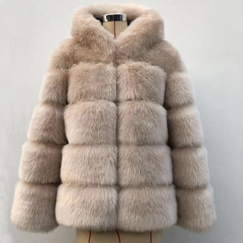 New Arrival Parkas Fashion Coats Women Winter Sweater Fur Collar Hood Warm Cotton Coat Women Clothes - Lifestyles Intra Asia