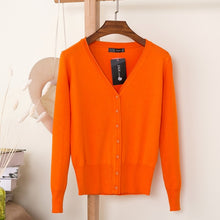 Load image into Gallery viewer, Women Knitted Cardigan Coat Autumn Winter Casual V-Neck Long Sleeve Sweater Pullovers Women Clothes - Lifestyles Intra Asia