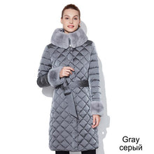 Load image into Gallery viewer, New Arrival Fashion Coats Quilted Collared Fur Casual Sweater Warm Coat Cotton Women Clothes - Lifestyles Intra Asia