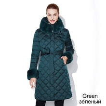 Load image into Gallery viewer, New Arrival Fashion Coats Quilted Collared Fur Casual Sweater Warm Coat Cotton Women Clothes - Lifestyles Intra Asia