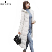 Load image into Gallery viewer, New Arrival Parkas Fashion Coats Women Winter Sweater Fur Collar Hood Warm Cotton Coat Women Clothes - Lifestyles Intra Asia
