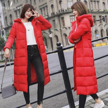 Load image into Gallery viewer, New Arrival Parkas Fashion Coats Women Winter Sweater Fur Collar Hood Warm Cotton Coat Women Clothes - Lifestyles Intra Asia